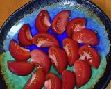 動画レシピトマト塩昆布オニオンフライのせ作り方2写真