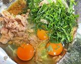 混ぜるだけ！爽やかしそとツナと卵のパスタ作り方2写真