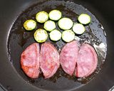 アボカドとズッキーニのトースターグラタン作り方2写真