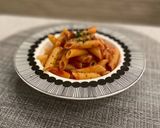 夫の好物・ペンネアラビアータ作り方6写真