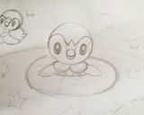 ポッチャマの海水浴作り方1写真
