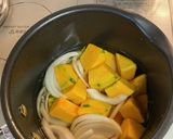 アイスがいい感じ〜カボチャの冷製スープ　作り方2写真