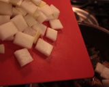 モツの醤油煮込みダブルネギ作り方6写真