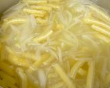 もやし 玉ねぎ 油揚げの味噌汁^^作り方6写真