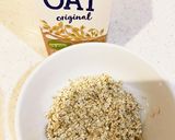 オートミールと豆腐でバナナパンケーキ作り方1写真