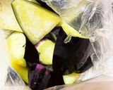 揚げナスとオクラの味噌汁作り方2写真