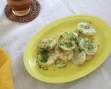 長芋のソテーの青のりがけ作り方4写真