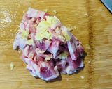 キャベツと豚バラ肉味噌炒め作り方1写真