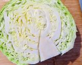 キャベツと豚バラ肉味噌炒め作り方2写真