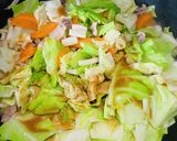 キャベツと豚バラ肉味噌炒め作り方13写真