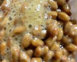 簡単　納豆チーズトースト作り方1写真