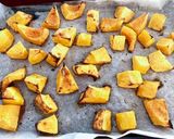 バターナッツかぼちゃの簡単オーブン焼き作り方8写真