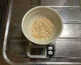 きな粉とゆであずきのオーバーナイトオーツ作り方1写真
