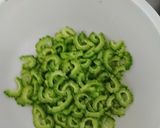 ゴーヤのしば漬け作り方1写真