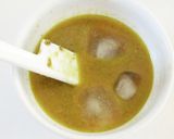 バジルペースと麺つゆのバジルそうめん作り方2写真