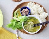 バジルペースと麺つゆのバジルそうめん作り方4写真