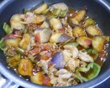 簡単！肉茄子の中華うま味煮　生姜風味作り方5写真