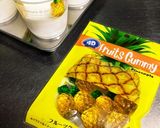 パイナップルとヨーグルトの2層ゼリー作り方3写真