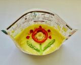 子供喜ぶ☆レンジ簡単　野菜のお花蒸しパン作り方4写真