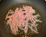 ハムと白菜のサラダ作り方1写真