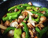 万願寺ししとうとベビーホタテの照り焼き作り方6写真