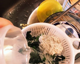 ほうれん草としらすの玉子おうどん作り方1写真