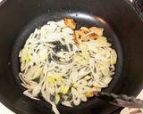 十勝牛コンビーフとコーンと水菜のパスタ作り方5写真