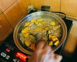 離乳食にも♡ かぼちゃのそぼろあんかけ作り方9写真