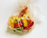 わっぱ弁当＊ササミしそ巻フライと焼き野菜作り方2写真