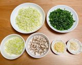 和風餃子＆イカ紫蘇チーズ餃子作り方1写真