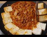 豚キムチ 肉豆腐 作り方作り方4写真