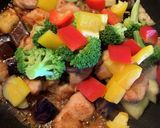 鶏となすの旨辛ソース作り方10写真