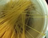 小松菜トマトパスタ作り方5写真