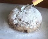 ザルを使って作るチョコナッツライ麦パン作り方18写真