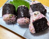 ＊母の甘酸っぱいおにぎり＊梅/しそ/大葉作り方2写真