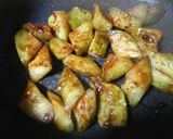 翡翠茄子の…田楽味噌炒め作り方2写真