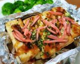 簡単♪栃尾揚げお好み焼き風作り方5写真
