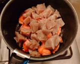 作り置き可　鶏肉とこんにゃく大根のうま煮作り方5写真