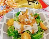 味噌だれバンバンジーの低糖質餃子作り方4写真