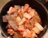 作り置き可 鶏肉とこんにゃく大根のうま煮作り方6写真