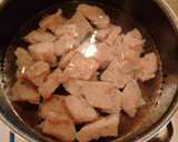 作り置き可　鶏肉とこんにゃく大根のうま煮作り方3写真
