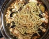 麻婆茄子豆腐のあんかけ焼きそば作り方5写真