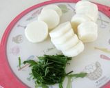 長芋と大葉の麺つゆ漬け作り方1写真