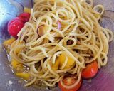 冷製マンゴーのグルテンフリー発酵パスタ作り方4写真