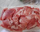 かぼちゃの豚肉切り落とし巻作り方1写真