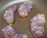 かぼちゃの豚肉切り落とし巻作り方5写真