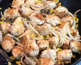 鶏肉団子と赤パプリカのチーズグラタン♬作り方10写真