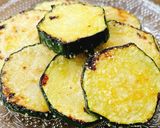 ズッキーニ 粉チーズ焼き 2 コンソメ味作り方4写真