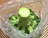 ブロッコリーの洗い方作り方1写真
