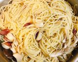 塩昆布バター☆和風きのこパスタ作り方3写真